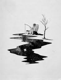 Interstellarimagery Star Fishing By Nicebleed Space Illustration Space Art Space Drawings