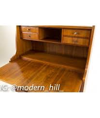 Find danish mid century modern. Maurice Villency Mid Century Danish Teak Drop Down Desk