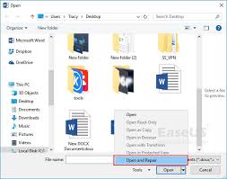 How to open word files sent over messages. How Do I Repair A Corrupted Docx File 6 Fixes Avaialble Easeus