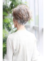 バルーンショート l037151379 イチリン 千葉 ichirin のヘアカタログ ホットペッパービューティー グレー ヘアスタイル 60代 髪型 60代 ヘアスタイル