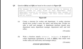 So, it's our staff do good work. Q5 Question Q5 A And Q B Are Based On The Scenar Chegg Com