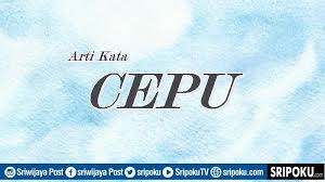 Cembul yang dibuat dari kayu (perak dan sebagainya). Apa Itu Cepu Bahasa Gaul Yang Digunakan Dalam Kasus Niko Al Hakim Alias Okin Dan Adhisty Zara Sriwijaya Post