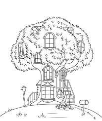 Berenstain Bears Treehouse Coloring Page Bear Coloring Pages House Colouring Pages Berenstain Bears Party