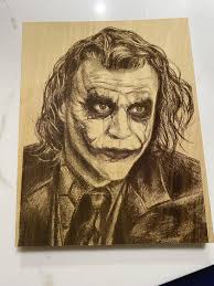 Personal or Family Photos Burned in Wood