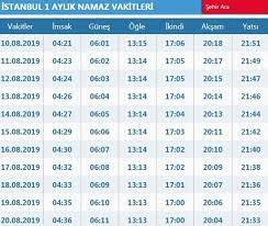 İstanbul'da bayram namazı saat kaçta? Bayram Namazi Saat Kacta Istanbul Da Kurban Bayrami Namazi Saati