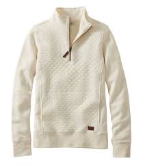 Women S Quilted Quarter Zip Pullover In 2020 Quarter Zip Pullover Sweatshirts Women Pullovers Outfit