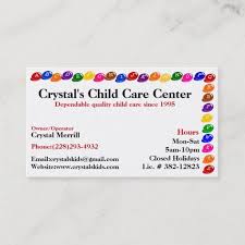 Daycare Childcare Babysitting Business Card Zazzle Com In 2020 Babysitting Childcare Business Cards Childcare