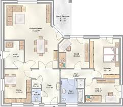 Plan 140 Ein Winkelbungalow Mit 140 M Wohnflache Winkelbungalow Winkelbungalow Grundriss Haus Bungalow