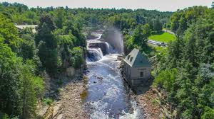 Ausable chasm is a sandstone gorge and tourist attraction located near the hamlet of keeseville, new york, united states. Ausable Chasm The Grand Canyon Of The Adirondacks