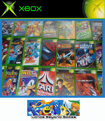 Original Microsoft Xbox Video Games Platformer Arcade Sport Racing Fighting  Kids