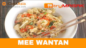 Mee Wantan Try Masak Icookasia Youtube