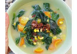 Cara Membuat 40 Bobor Bayam Jagung Manis Fibercreme Legit Resep Us Recipe Bayam Rebusan Ketumbar