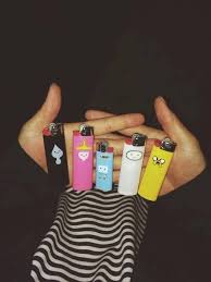 Alternative Fashion Adventure Time Lighter Art Custom Lighters
