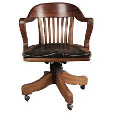 Swivel Banker Chair 1stdibs Com Bankers Chair Vintage Office Chair Chair
