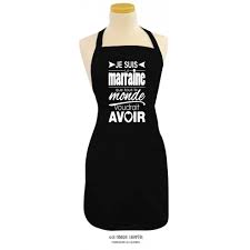 Tablier Marraine Tablier Noir Fait A La Main Design Amp Fabrication Quebecoise 100 Polyester Famille Cuisine Athletic Tank Tops Tank Tops Women S Top