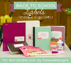 Create labels online quick and easy with mockofun. School Labels Worldlabel Blog