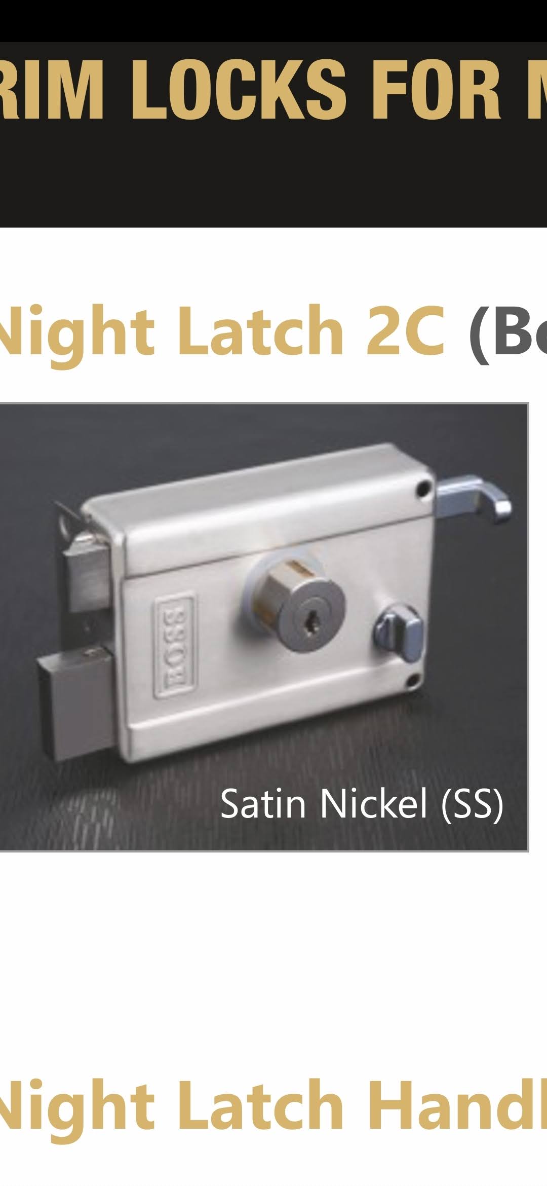 boss locks product image