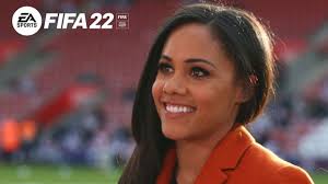 EA SPORTS presenta a Alex Scott como la primera mujer comentarista en FIFA  22