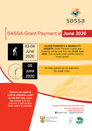 Successful applicants will be paid an amount of r350 per month over a period of six months from may to october 2020. Sassa News Social Grant Payment Dates For June 2020 Facebook