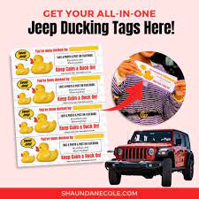Download Have You Heard Of Duck Duck Jeep It S Easy With Ducking Jeep Tags