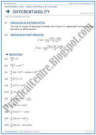Functions And Limits Basic Definition And Formulas Mathematics Xii Mathematics Math Formulas Definitions
