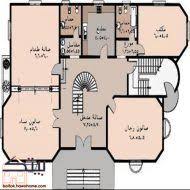 مخططات منزلية House Layout Plans House Floor Design Model House Plan