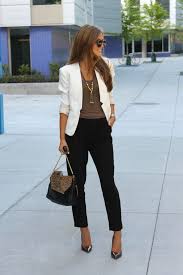 Black And White Blazer Womens Outfit 55 Fall Outfit Ideas This Silly Girl S Life Work Fashion Fashion Work Outfit