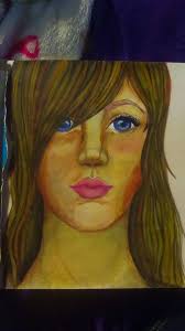 I drew this out and then went in with watercolors,not the best at  watercolors