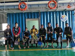 Photo by weldzone training centre sdn bhd. Athirah 22 Years Old Is The First Female Underwater Welder In Malaysia
