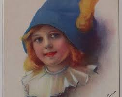 Antique 1912 Artist Postcard