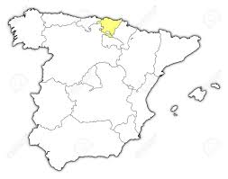 That plateau is rarely flat, and is in reality a mostly hilly highland area. Political Map Of Spain With The Several Regions Where Basque Royalty Free Cliparts Vectors And Stock Illustration Image 11566166