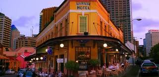 We Sat Outside And Ate Kangaroo Pumpkin And Crocodile Pizza The Australian Hotel The Rocks Sydney An Old Favou Heritage Hotel Sydney Hotel Best Pubs