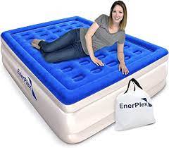 Mattressfirm.com has been visited by 10k+ users in the past month Amazon Com Enerplex Queen Air Mattress For Camping Home Travel 16 Inch Double Height Inflatable Bed W Built In Dual Pump Sports Outdoors