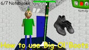 скачать Baldi S Basics In Education And Learning на русском How To Use Big Ol Boots New Item Baldi S Basics Birthday Bash Youtube