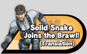 Snake matchup chart log in to gamefaqs; Solid Snake Joins The Brawl Translation Source Gaming