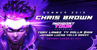 Checkout the full list of stops. Multi Platinum Global Superstar Chris Brown Announces Indigoat Tour With Tory Lanez Ty Dolla Ign Joyner Lucas And Yella Beezy Live Nation Entertainment