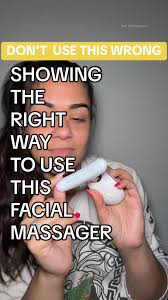 Theres a right way and a wrong way to use this facial massager. Im  embarrassed to admit i was using it the wrong way 😂 #SkinCare  #redlighttherapy #wrinkletreatment #facialmassage
