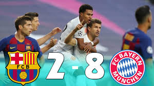 Barcelona played against bayern münchen in 1 matches this season. Barcelona Vs Bayern Munich 2 8 Highlights All Goals 14 08 2020 Hd 1080i Youtube