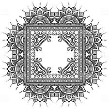 Vector Henna Tatoo Mandala Mehndi Style Royalty Free Vector Henna Tatoo Mandala Mehndi Style Stok Boyama Sayfalari Mandala Boyama Sayfalari Boyama Kitaplari