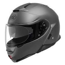 shoei neotec 2 plain matt deep grey