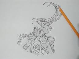 Drawing of loki by tom hiddleston these pictures of this page are about:how to draw loki easy. Loki A Step By Step Drawing Steemit