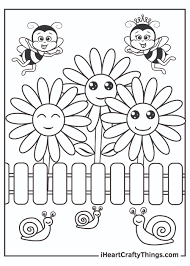 Oncoloring.com, a completely free website for kids with thousands of coloring pages classified by theme and by content. Garden Coloring Pages Updated 2021
