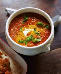 Jamie Oliver S Roasted Tomato Soup Roasted Tomato Soup Jamie Oliver Healthy Recipes Jamie Oliver Vegetable Curry