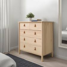 Usually ships within 6 to 10 days. Bjorksnas Chest Of 5 Drawers Birch 90x90 Cm Ikea