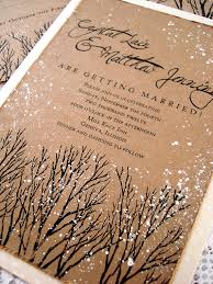 Splash White Paint Onto Forest Scene Winter Wedding Invitation Hand Stamped And Painted Via Etsy Winter Wonderland Wedding Winter Wedding Invitations Wedding Planning
