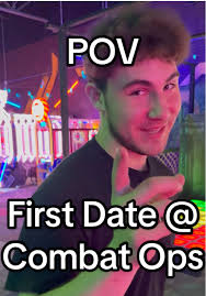 First Date Fun at Combat Ops Arcade in Indianapolis