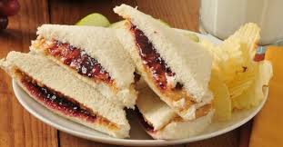 Recette De Le Pbj Sandwich Confiture Et Beurre De Cacahuete Special Gain De Poids Recette Beurre De Cacahuete Alimentation Nourriture Delicieuse