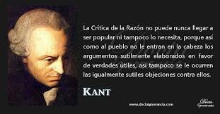 Frase de Inmanuel Kant. Imagen de Docta... - Sociedad De Filosofía Aplicada | Facebook