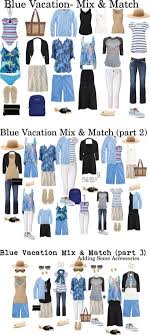Blue Vacation By Susanmcu On Polyvore Travel Clothes Women Fashion Travel Wardrobe