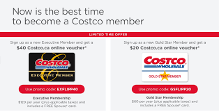 Maybe you would like to learn more about one of these? Costco Costco New Membership Promo Code On Flipp Online Voucher 40 Exec 20 Gold Star Redflagdeals Com Forums